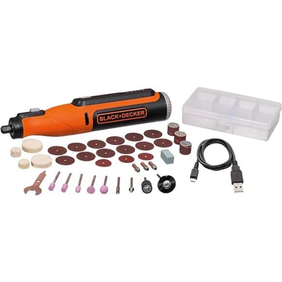 BLACK+DECKER 8V MAX* Rotary Tool with Accessory Kit, 35-Pieces - Picture 2 of 6